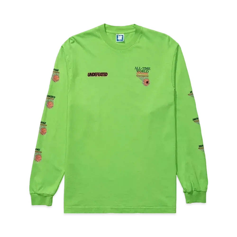 UNDEFEATED ALL TIME CHAMPS L/S - 80267 "Green"