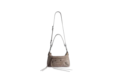 BALENCIAGA Le City Moto Small "Dark Noir"