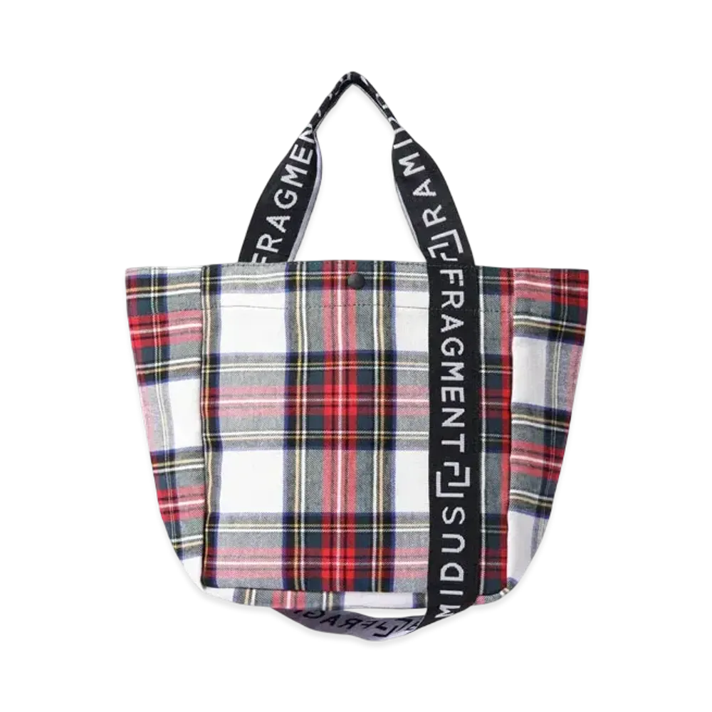 FRAGMENT x Ramidus 2024Aw Holiday Box Tote Bag M "White"
