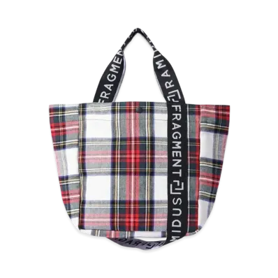 FRAGMENT x Ramidus 2024Aw Holiday Box Tote Bag M "White"