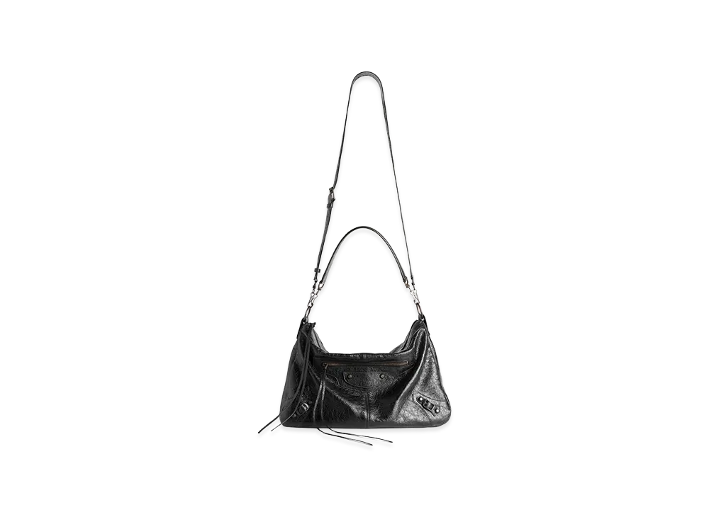 BALENCIAGA Le City Moto Medium "Black"