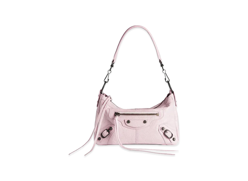 BALENCIAGA Women's Le City Moto Mini "Petal Pink"