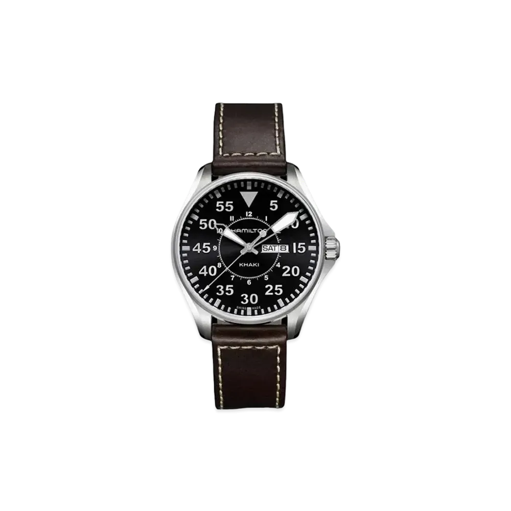 Hamilton Khaki Aviation Pilot Day Date Quartz