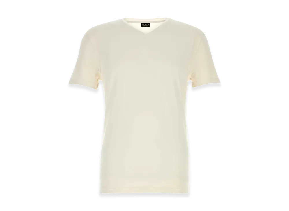 新品タグ付　XLサイズ　現行モデル　グッチ　Tシャツ　シャリーライン　白色 新品タグ付 XLサイズ 現行モデル グッチ Tシャツ シャリーライン 白色