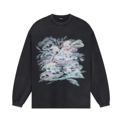 WE11DONE Printed T-shirt "Black"