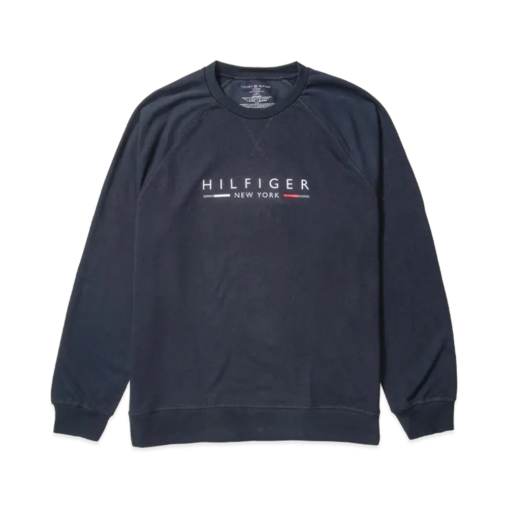 TOMMY HILFIGER Crew Neck Sweatshirt "Navy"
