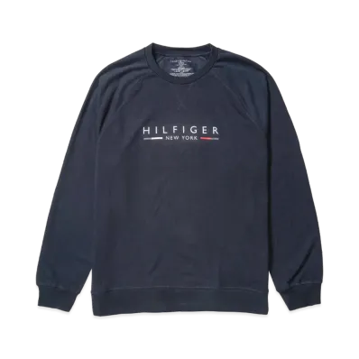 TOMMY HILFIGER Crew Neck Sweatshirt "Navy"
