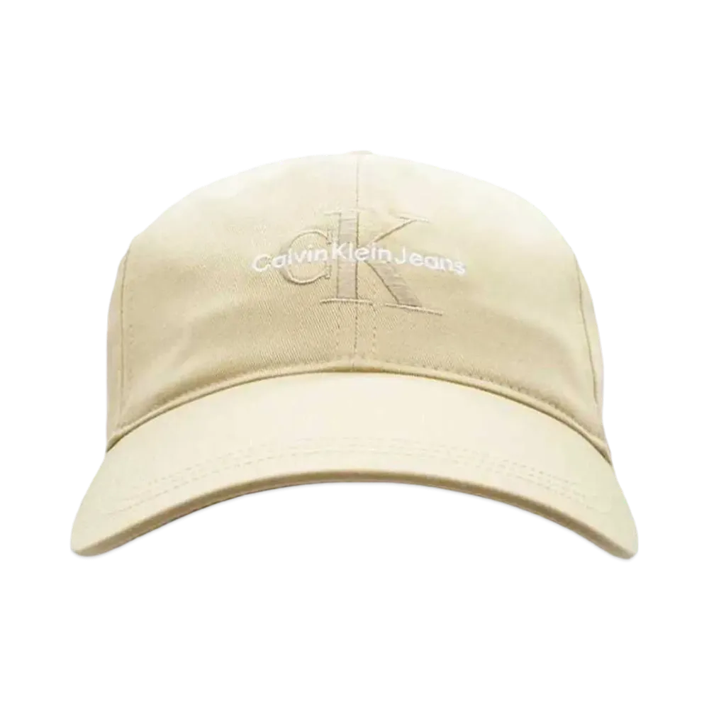Calvin Klein Jeans MONO LOGO EMBRO CAP "BEIGE"