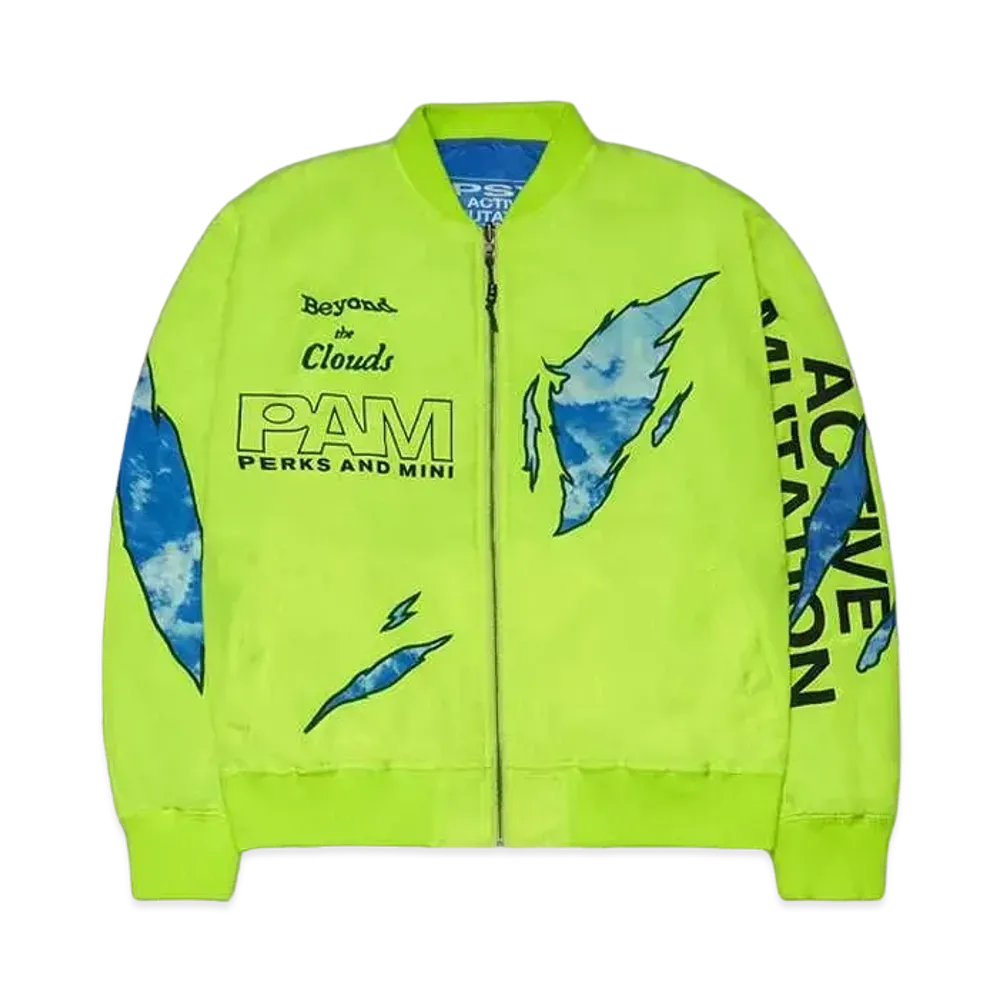 P.A.M. BEYONDE BOMBER JACKET "FLURO"