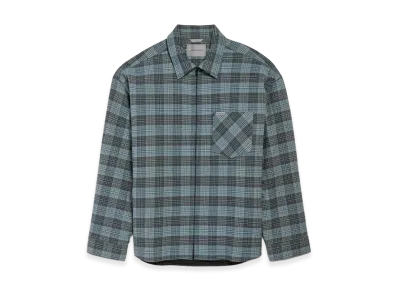 BALENCIAGA Padded Overshirt "Blue"