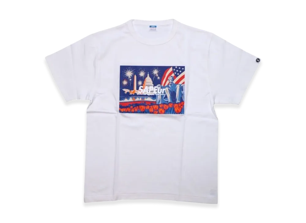 SAPEur Youth Independence Day Graphic Tee S/S Tee "White"
