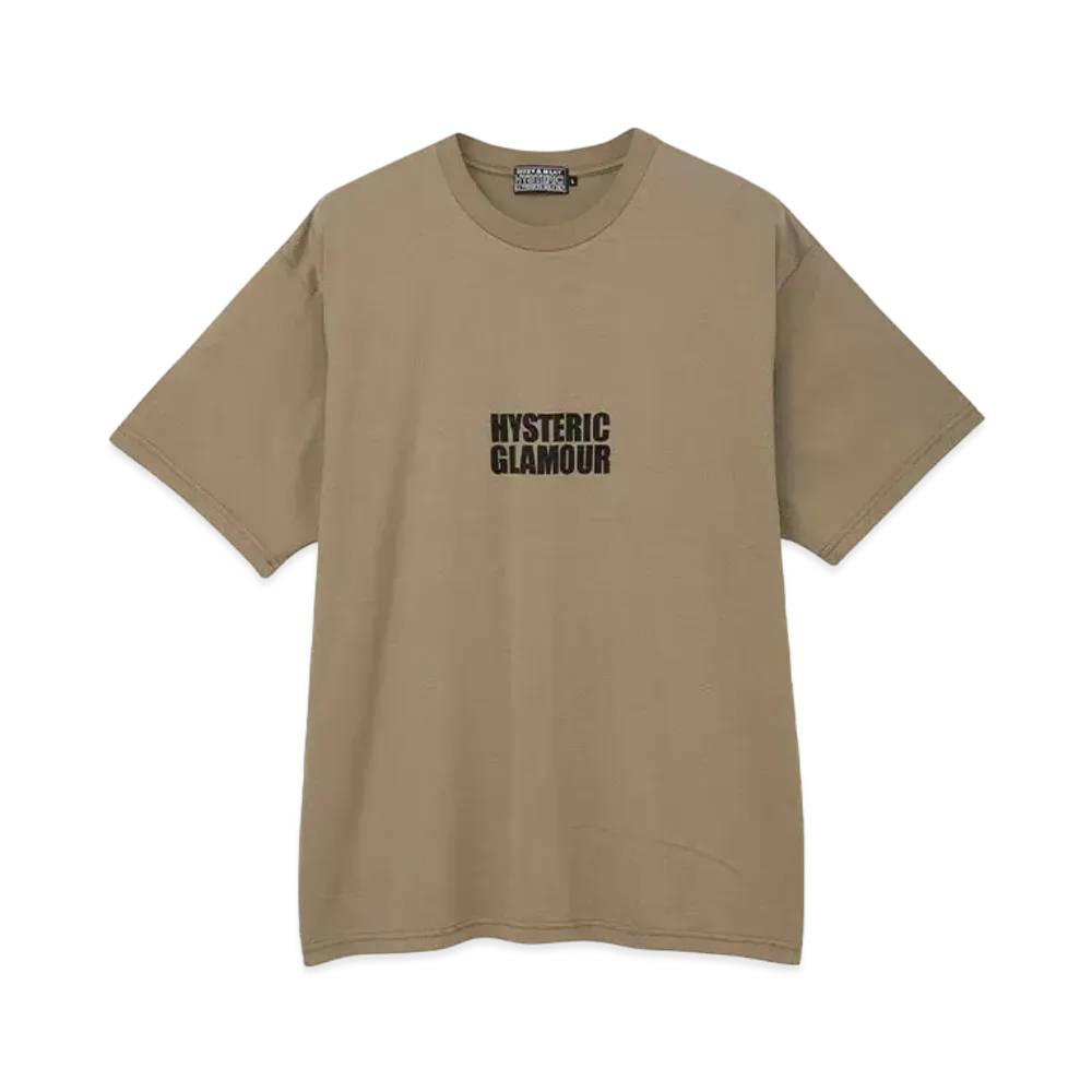 HYSTERIC GLAMOUR Tee "khaki"
