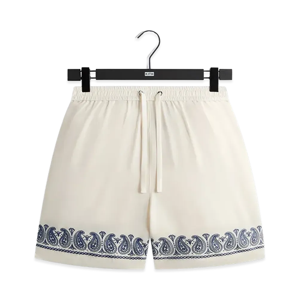 Kith Cupro Linen Cedar Short "Silk"
