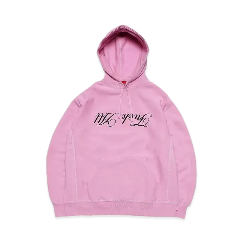 Supreme Jamie Reid Fuck All Hooded Sweatshirt "Pink"