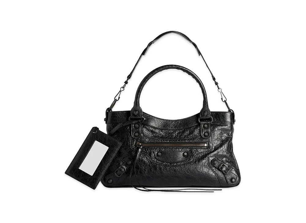 BALENCIAGA Women's Le City First Bag "Black"