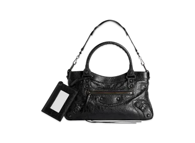 BALENCIAGA Women's Le City First Bag "Black"