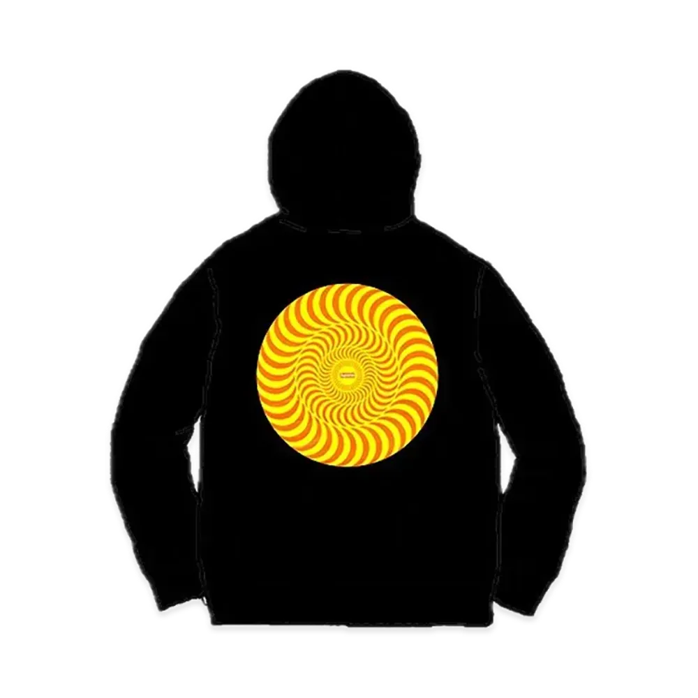 Supreme x Spitfire Hooded Sweatshirt "Black"
