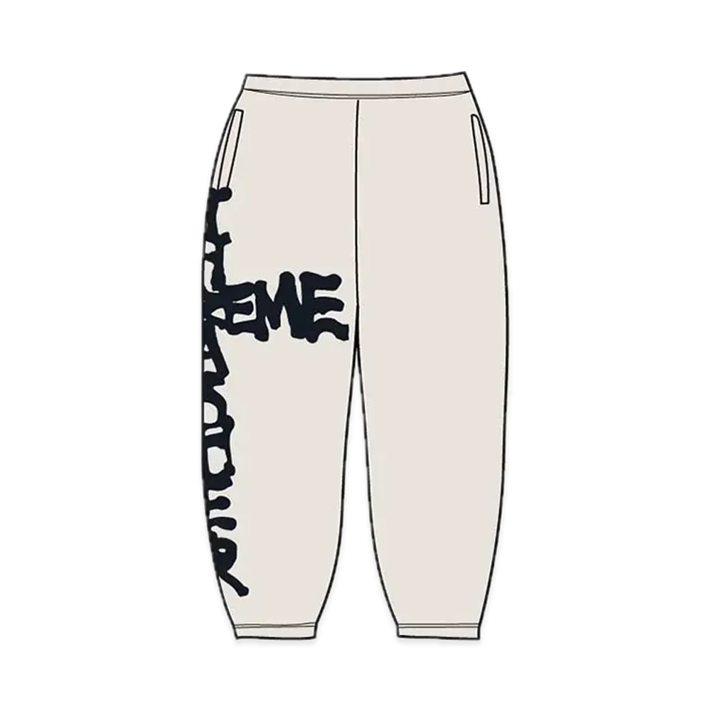 Supreme x Thrasher Sweatpant "Stone"