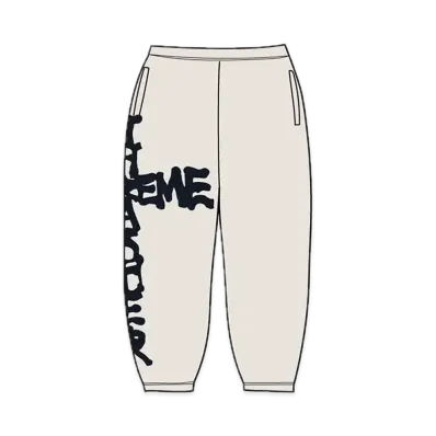 Supreme x Thrasher Sweatpant "Stone"