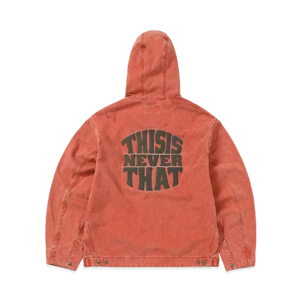 thisisneverthat Washed Carpenter Jacket "Orange"