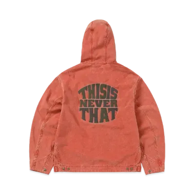 thisisneverthat Washed Carpenter Jacket "Orange"