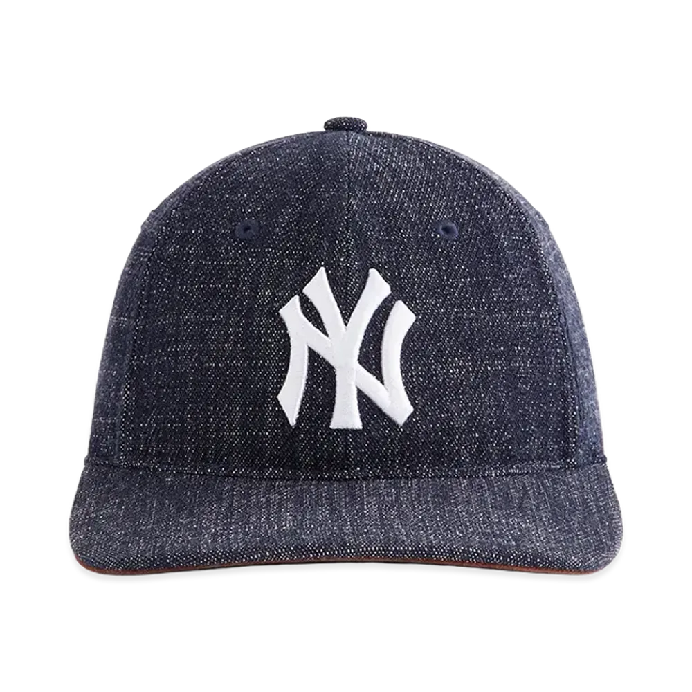 Kith &Kin x '47 for the New York Yankees Wool Denim Franchise LS Cap "Blue Navy"
