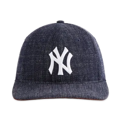 Kith &Kin x '47 for the New York Yankees Wool Denim Franchise LS Cap "Blue Navy"