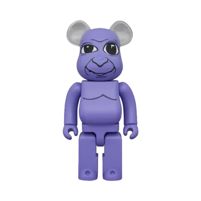 MEDICOM TOY "BEARBRICK" Bearbrick Blue Demon 400%