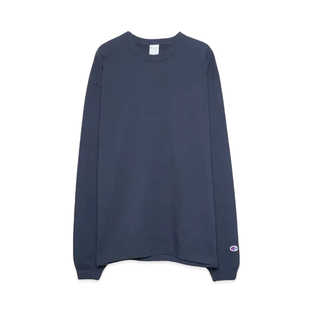 Champion T1011 LONG SLEEVE T-SHIRT "NAVY"