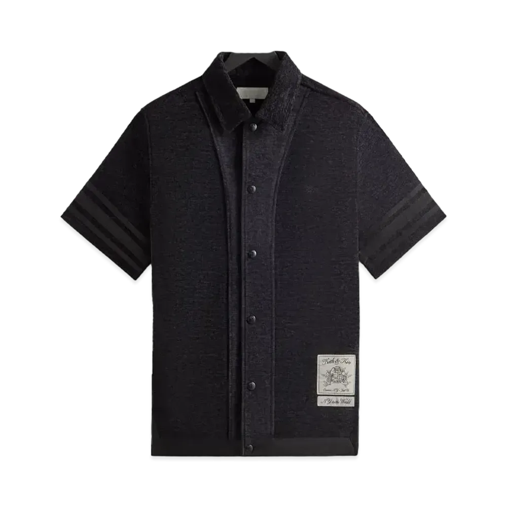 Kith Chenille Woodpoint Shirt "Black"