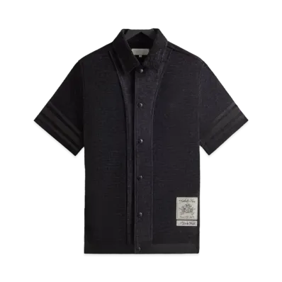 Kith Chenille Woodpoint Shirt "Black"