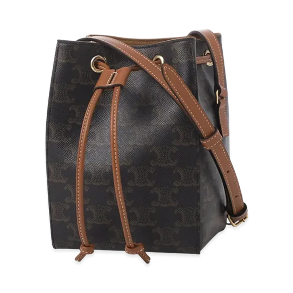 CELINE Micro Sailor Triomphe Canvas "Tan"
