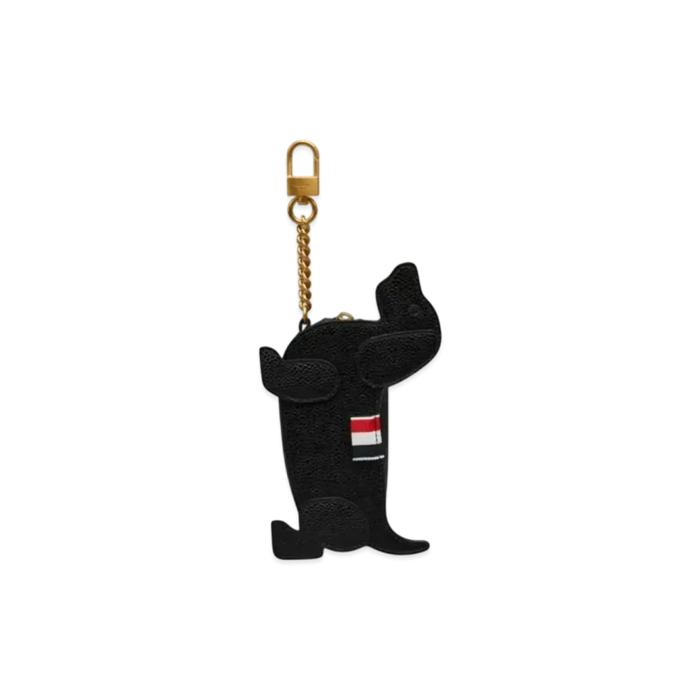 THOM BROWNE Hector Coin Pouch "Black"