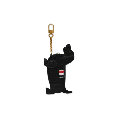 THOM BROWNE Hector Coin Pouch "Black"
