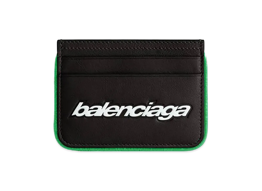 BALENCIAGA Biker Card Holder "Black"