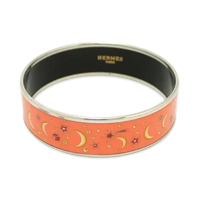 HERMES Email GM Bangle Bracelet "Multicolor"