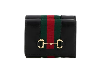 GUCCI Women's Leather Wallet "Black"