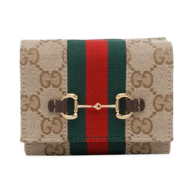 GUCCI Women's Wallets "Beige"