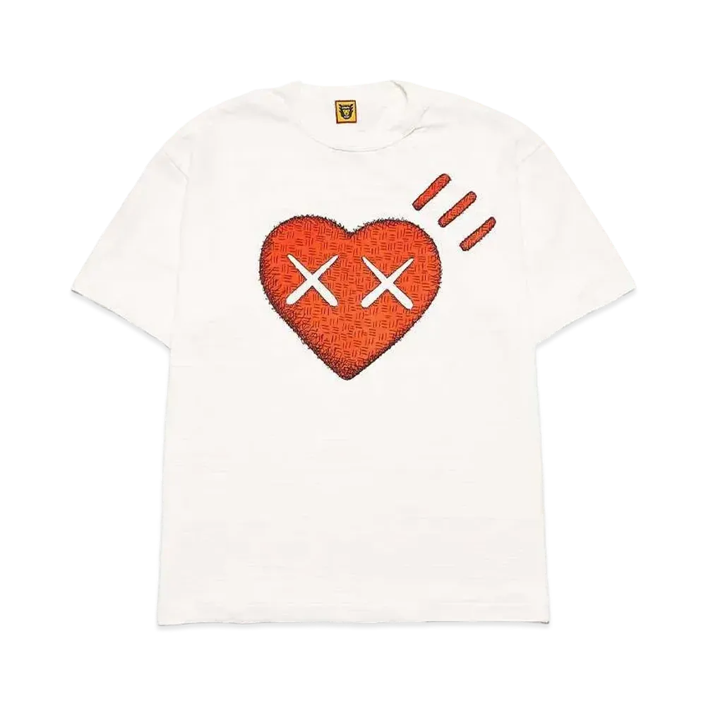 HUMAN MADE x KAWS T-SHRIT #1 "White"