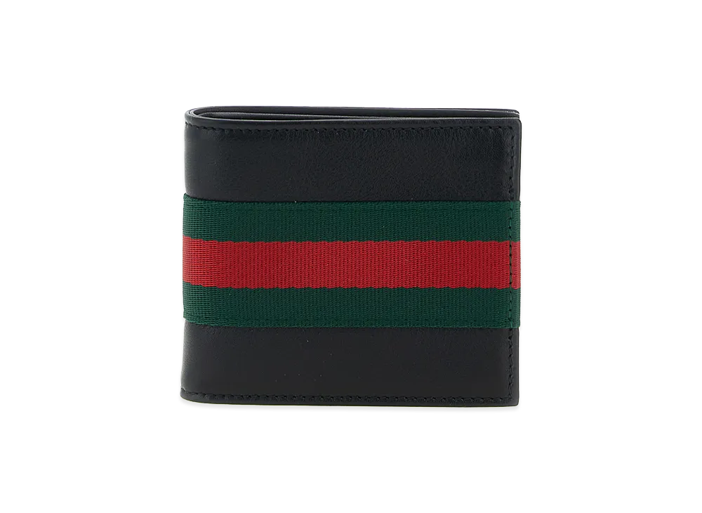 GUCCI 'Web Trademark' Wallet "Black"