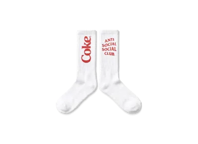 ANTI SOCIAL SOCIAL CLUB x Coca-Cola Coke Socks "Red"