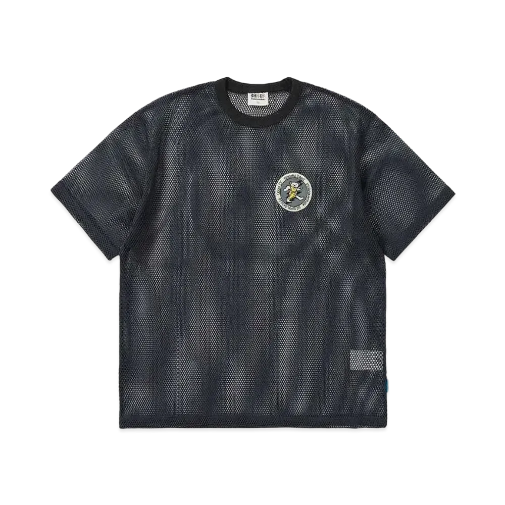 thisisneverthat x Grateful Dead Dancing Bear Mesh S/S Crew "Navy"