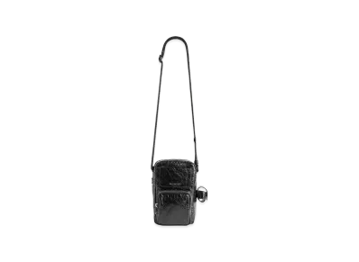 BALENCIAGA Superbusy Vertical Crossbody Bag "Black"