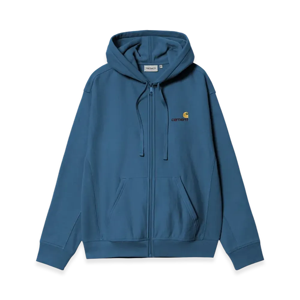 Carhartt WIP Hooded American Script Jacket "Sodalite"