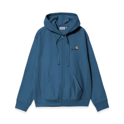 Carhartt WIP Hooded American Script Jacket "Sodalite"