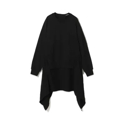 UNDERCOVER Cotton Sweatshirt Dress "Black"