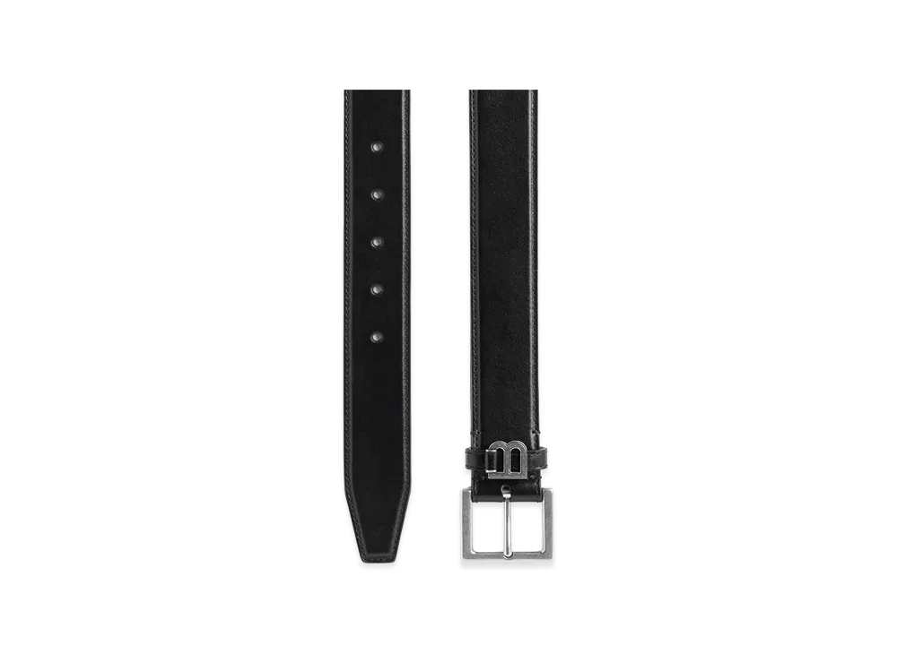 BALENCIAGA Hourglass Belt "Black"