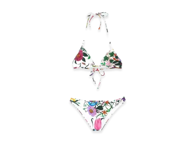 GUCCI Women's 'Gucci Flora' Bikini "White"