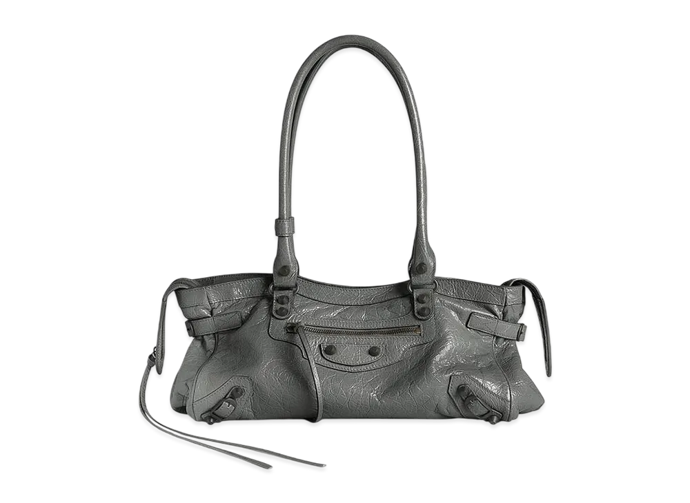 BALENCIAGA Le City Bag East-west "Volcanic Rock"