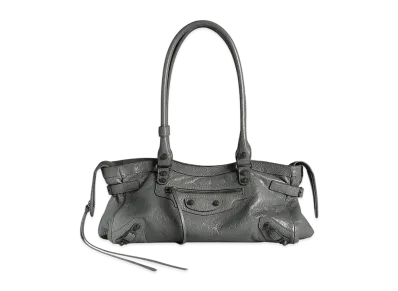 BALENCIAGA Le City Bag East-west "Volcanic Rock"